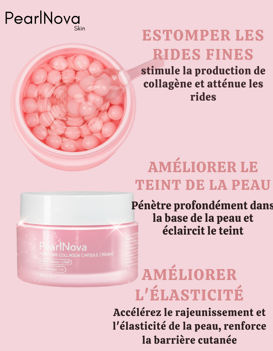 PearlNova Skin™ — Crème au Collagène